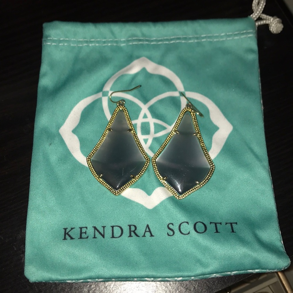Authentic KS Alexandria Earrings in Slate